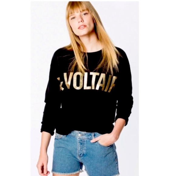 Zadig & Voltaire Kansas Foil Sweatshirt. - Picture 1 of 7